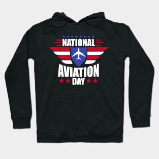 National Aviation Day - Proud American Veteran Gift Hoodie